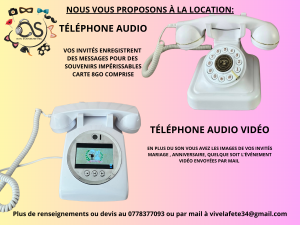 TÉLÉPHONE AUDIO COM
